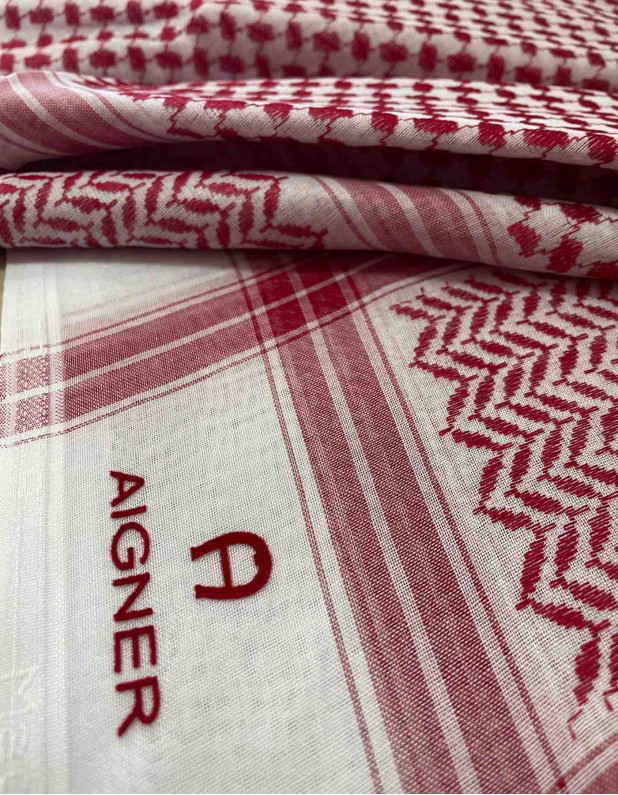 AIGNER Red Shmagh